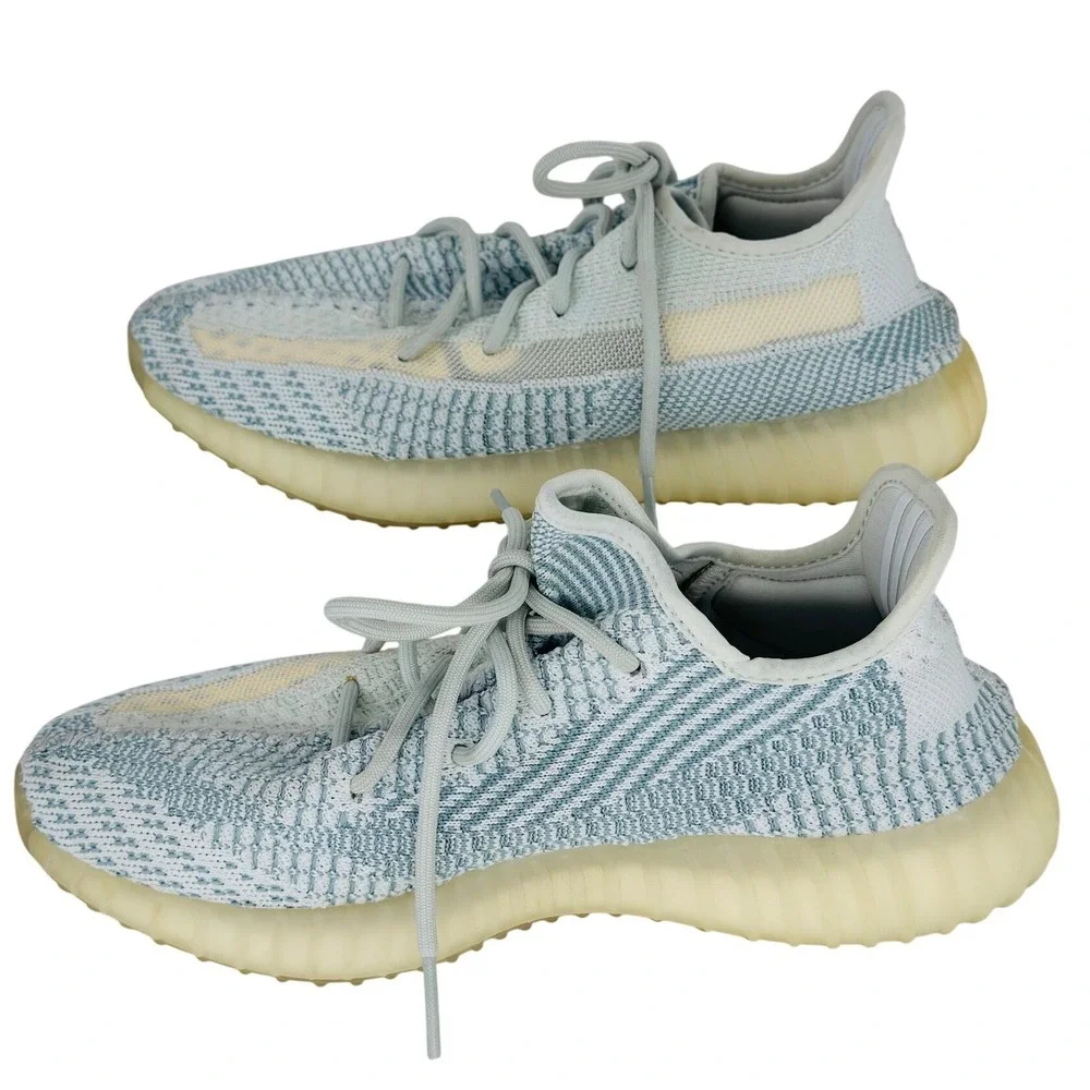 Adidas Yeezy Boost 350 V2 Cloud White Non-Reflective Men's 8 FW3043 EUC